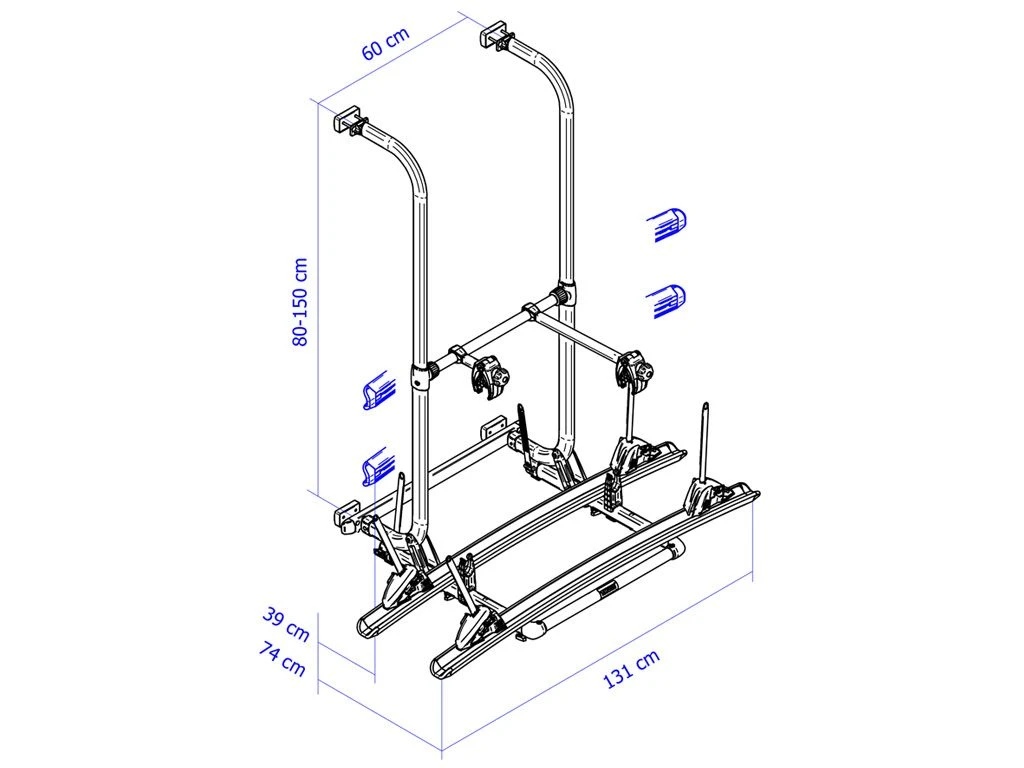 Thule Elite G2 Fahrradträger 3 Thule Elite G2 Fahrradträger