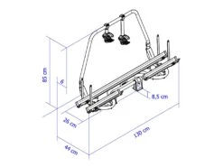 Thule Caravan Superb SV XT Fahrradträger -Fiammativ Verkaufe 377611 377611 images other thule superb sv fietsendrager schema ecommerce