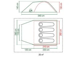 Coleman Kobuk Valley 4 Plus BlackOut Kuppelzelt -Fiammativ Verkaufe 508075 508075 images other coleman kobuk valley 4 plus afmetingen ecommerce