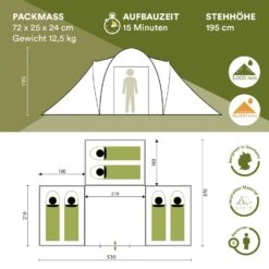 Skandika Daytona 6 Anthrazit Kuppelzelt -Fiammativ Verkaufe 621f326dcd7296.56313902