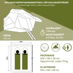 Skandika Wildland Dachzelt 13 Skandika Wildland Dachzelt -Fiammativ Verkaufe 6239821bcc2744.19238711