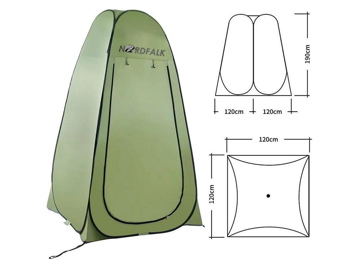 NordFalk Pop Up Duschzelt 4 NordFalk Pop Up Duschzelt – Bild 2
