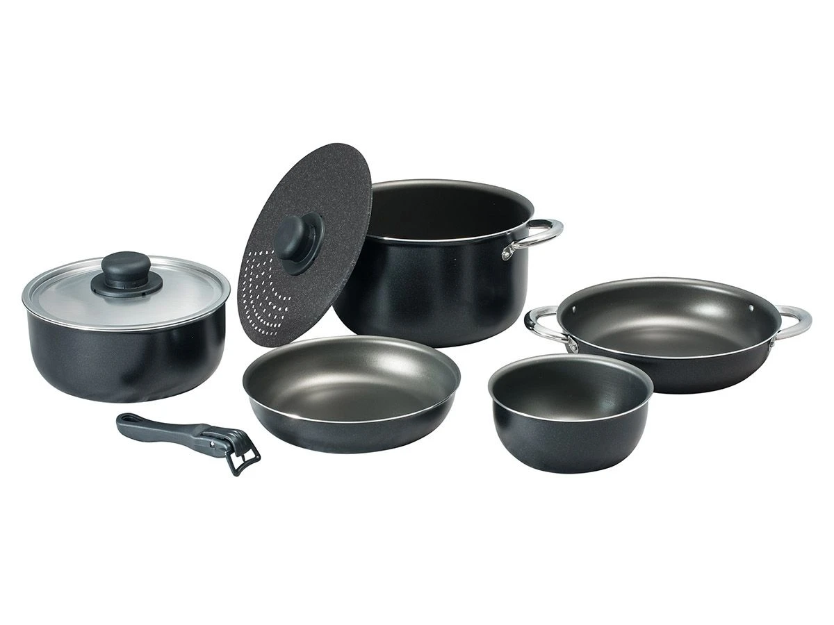 Beaver Nera 22 Black Kochtopfset 3 Beaver Nera 22 Black Kochtopfset