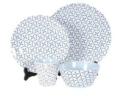 Bo-Camp Mix & Match 16-teiliges Geschirrset