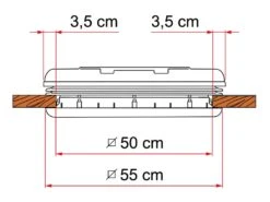 Fiamma Vent 50 Weiße Dachluke 8 Fiamma Vent 50 Weiße Dachluke -Fiammativ Verkaufe fiammavent50wit afm2 2 ecommerce