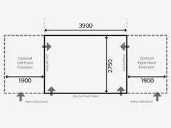 Dometic Club Air Pro 390 S Vorzelt -Fiammativ Verkaufe kampa dometic plattegrond club 390 s 2021 ecommerce 9b12