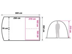 Obelink Living Tunnelzelt -Fiammativ Verkaufe obelink living floor plan ecommerce 077c 1