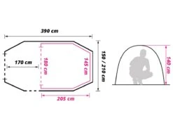 Obelink Lodge 180 Tunnelzelt -Fiammativ Verkaufe obelink lodge 180 floor plan ecommerce ba3c