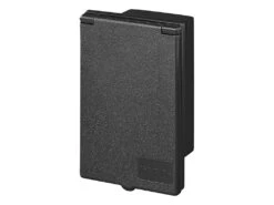 ProPlus Rechteckige CEE-Wandsteckdose -Fiammativ Verkaufe pro plus cee wandinvoerdoos rechthoekig zwart 2 ecommerce 7181