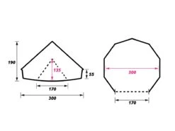 Obelink Sahara 300 Deluxe Rundzelt -Fiammativ Verkaufe sahara 300 plattegrond ecommerce 50b5 1