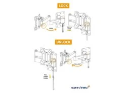 Satenne EM-1000 TV-Wandhalterung 11 Satenne EM-1000 TV-Wandhalterung -Fiammativ Verkaufe satenne em 1000 tv beugel 5 ecommerce 281a